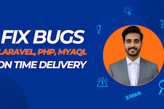 develop PHP laravel website and fix php laravel bugs