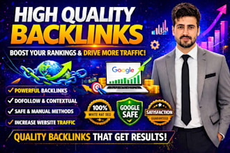 build high quality contextual SEO dofollow backlinks