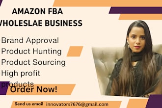 setup complete amazon fba wholesale business with profit