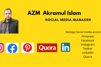 manage and monitor social media accounts