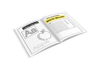 design children worksheet ,activity books ,colouring pages for amazone kdp
