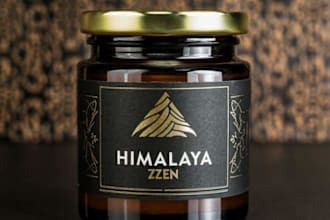 create an elegant amazing mineral product logo design