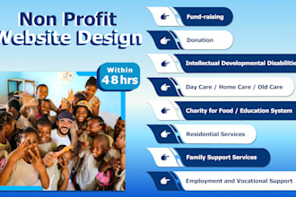 build a responsive website for charities and nonprofits