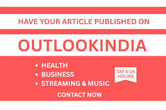 submit your article for publication on outlookindia
