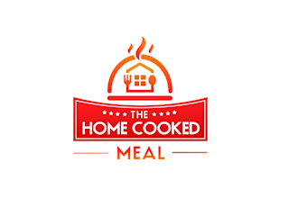 create a sophisticated, distinctive home cooking logo for your company