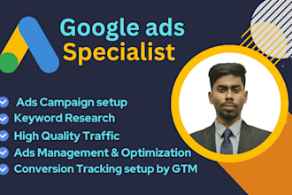 setup and manage google ads