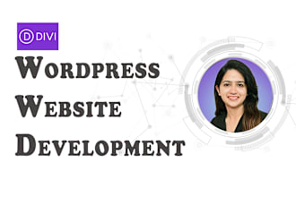create high quality wordpress website with divi theme