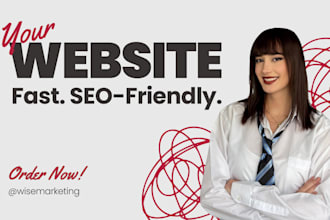 develop a responsive wordpress website