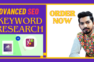 do excellent SEO keyword research and competitor analysis for your website