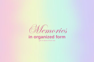 create digital scrapbook to get your favorite memories together