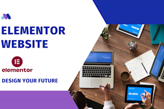 design or redesign branded elementor pro wordpress website as an expert