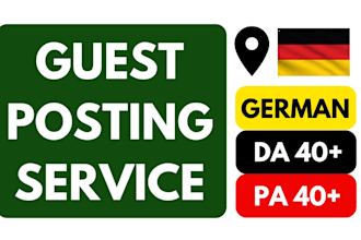 do high quality german guest post da pa 40 plus