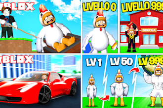make professional roblox youtube thumbnails
