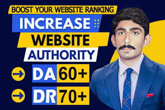 increase domain rating DR ahrefs high authority and increase moz da