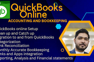 do bookkeeping transactions posting bank reconciliation on quickbooks online