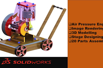 do 3d product cad design in solidworks