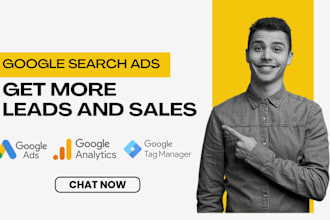 run google ads, adwords PPC campaign, search ads for leads, shop ads for sales