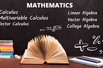 be your vector calculus, vector algebra, precalculus tutor