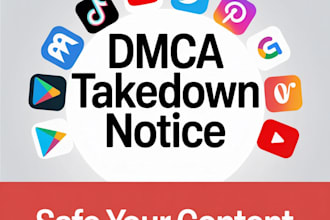 remove,takedown,facebook, instagram tiktok reddit telegram google yt under dmca