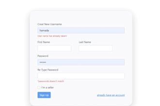 provide a complete user authentication system