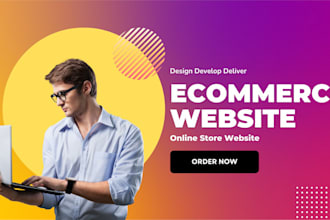 build wordpress ecommerce website and online store