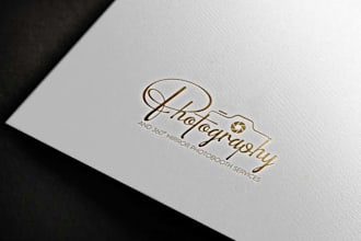 do professional photography logo design for your business