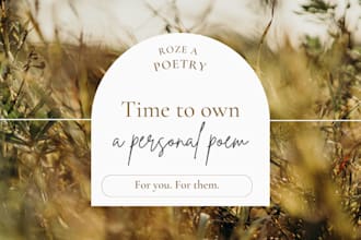 create a personalised poem for you