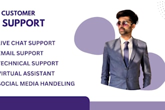 provide VIP customer support, live chat, and email services