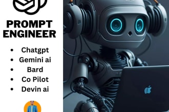 be your chatgpt bard gemini ai copilot prompt engineer