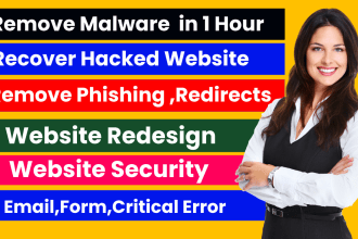wordpress malware removal in 1 hour, recover wordpress hacked website