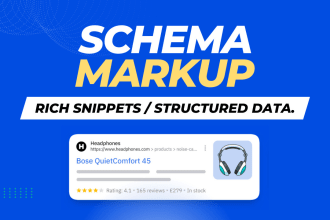 setup structured data, rich snippet or schema markup for your website