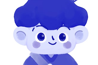 illustrate a cute profile for you