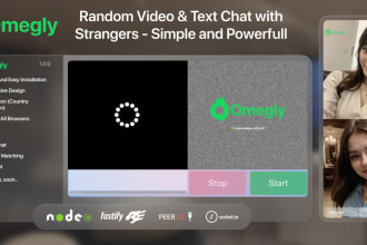 develop your fullstack omegle clone for random video chat