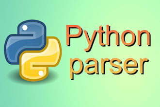 parser for receiving data from the site
