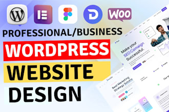 build professional wordpress website design redesign, wordpress ecommerce store