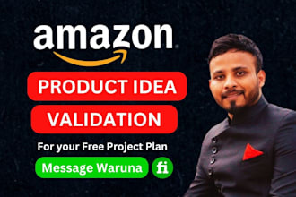 do amazon product idea validation, amazon market research, product development