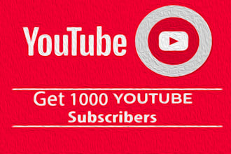 add fast 1k subscriber in your youtube channel organically