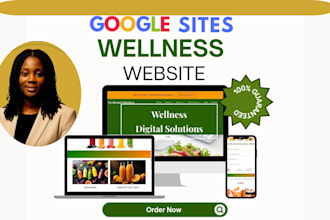 build a website for your wellness brand using google sites