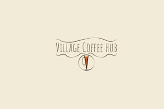 design highest level exceptional village coffee logo