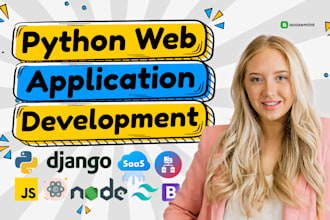 develop web applications using django python