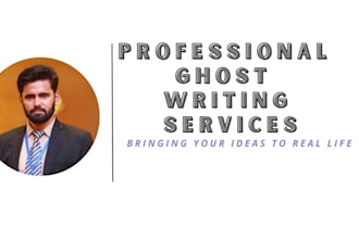ghostwrite your nonfiction books and ebooks