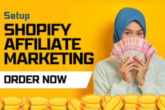 setup shopify affiliate marketing goaffpro uppromote bixgrow automizely jaka