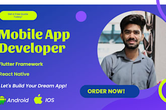 design and develop modern flutter apps with stunning UI,UX