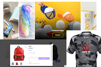 create print on demand store using fancy product designer