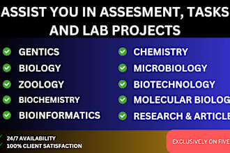 assist you in biology, biotechnology, bioinformatics, genetics