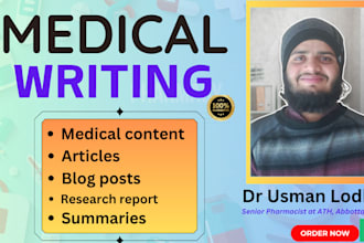 provide well referenced medical research reports as a pharmacist