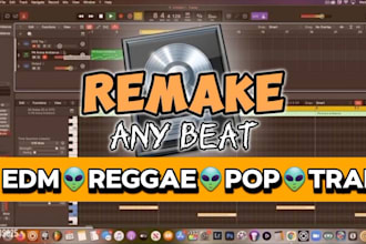 make or remake any song or exclusive beats in 24 hours