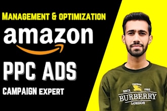 do amazon PPC ads campaign management and optimization, amazon ppc ads expert