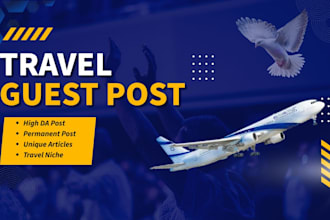 do travel guest post on high quality travel blog