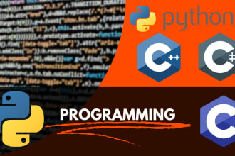 code and fix your projects in python and c languages